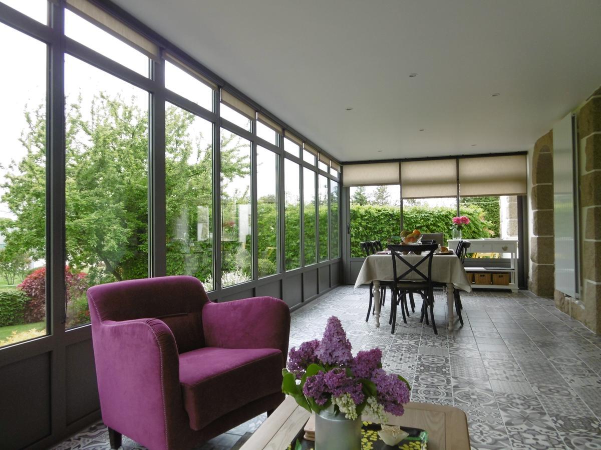 La Maison De Marie, Au Coeur De La Campagne Avec Table D'Hotes Sur Reservation Kerien Luaran gambar